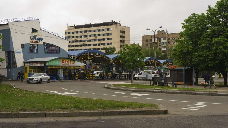 Автовокзал Донецьк Критий Ринок